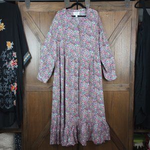 Anthropologie Mare Mare floral prairie dress 3x